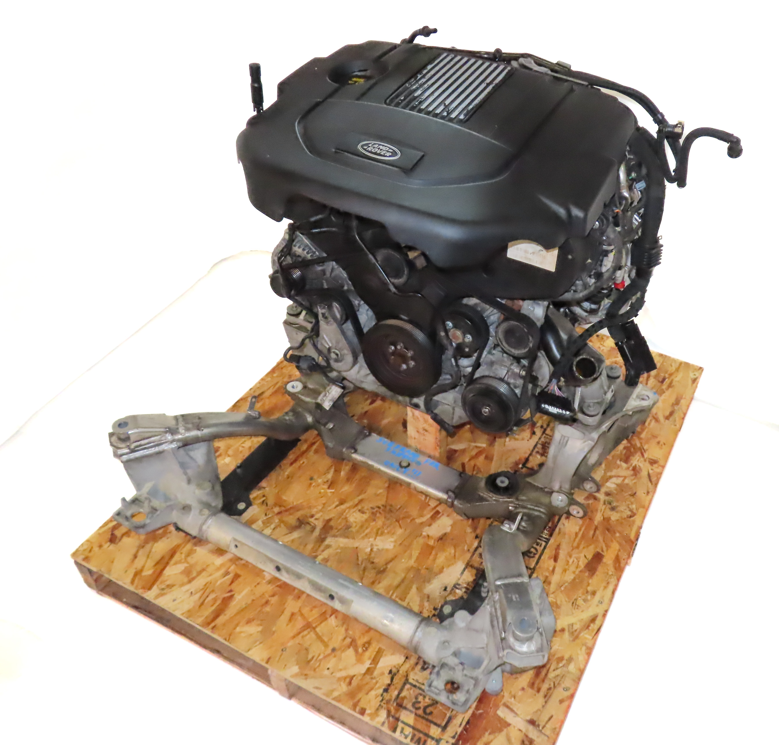 16-21 RANGE ROVER SPORT DISCOVERY L494 L496 3.0L DIESEL ENGINE ASSEMBLY  (116k) — exact item pictured